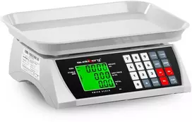 Virtuvinės svarstyklės Steinberg Systems Skaičiavimo bakalėjos svarstyklės su atmintimi ir vienetų skaičiavimo funkcija SBS-PW-301CA 30kg / 1g