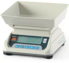 TEM Komercinės virtuvinės svarstyklės su patikra M LCD RS232 ECO+ 15 kg / 5 g
