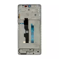 Dėklas LCD ekranas + jutiklinis blokas + priekinis dangtelis, skirtas „Xiaomi Redmi Note 13 5G Artic Baltas“ (pakeitimų paketas)