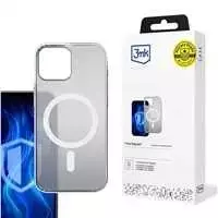 Dėklas 3mk Frosty MagCase Baltas, skirtas Apple iPhone 14 Plus - baltas
