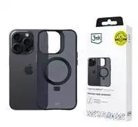 3mk Smoke Mag&Stand Apple iPhone 16 pro max - dėklas telefonui juodos spalvos
