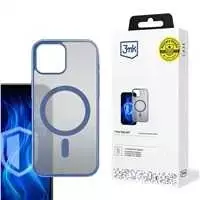 Dėklas 3mk Frosty MagCase Mėlyna Case for Apple iPhone 12 Pro Max - Transparent