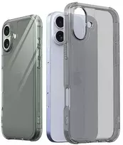 Dėklas Araree etui Flexield iPhone 16 Plus 6.7"dymny/clear juodas AR20-02102B