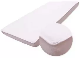 Neperšlampama paklodė New Baby 120x60 balta