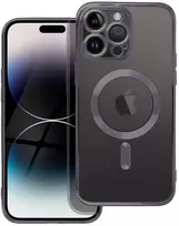 Dėklas Oem Case for iPhone 14 PRO MAX Electro Mag Cover compatible with MagSafe juodas