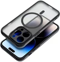 „Oem“ dėklas, skirtas „iPhone 16 PRO“ telefonui, visiškai matinis „Mag“ dėklas, suderinamas su „MagSafe“ juodas