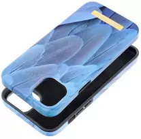 „iPhone 14 PLUS“ dėklas „Forcell F-Protect Mirage“, suderinamas su „Magsafe“ mėlynas bird