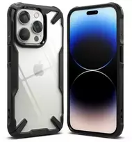 Dėklas Ringke iPhone 14 Pro Case Fusion X Juodas