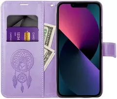 Dėklas Forcell Oem Flip case for iPhone 12 / 12 PRO Mezzo Book dreamcatcher violet