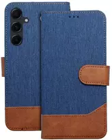 Dėklas Oem Flip case for Huawei P30 LITE Jeans Book mėlynas