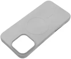 OEM dėklas, skirtas „iPhone 16 PRO“ silikoniniam „Mag“ dangteliui, suderinamas su „MagSafe“ (didelė skylė), titanas