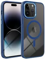 Dėklas Oem Case for iPhone 16 PRO MAX Color Edge Mag Cover compatible with MagSafe mėlynas