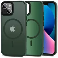 Tech-Protect MagMat MagSafe iPhone 13 dėklas – matinė žalia