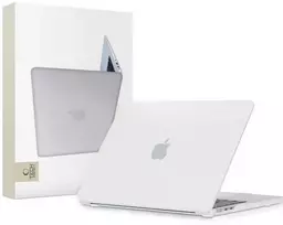 Tech-Protect SmartShell dėklas, skirtas MacBook Air 13" M2 / M3 / 2022-2024 - matinis