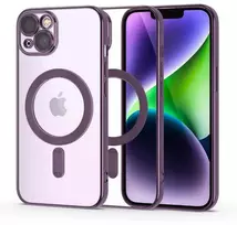 Tech-Protect MagShine Line MagSafe iPhone 14 dėklas – violetinis