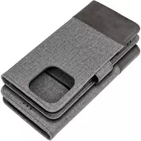 Dėklas Oem Flip case for iPhone 16 PRO Gomma Book pilka
