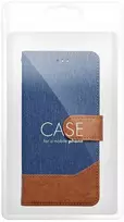 OEM atverčiamas dėklas iPhone 16 PLUS Jeans Book mėlynas