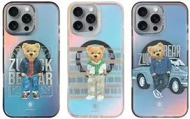 4Tel ZUCK BEAR dėklas CALIFORNIA COOL MAG suderinamas su MagSafe, skirtas IPHONE 16 Pro Max automobiliui