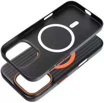Oem Originalus „iPhone 16 PLUS“ dėklas, suderinamas su „MagSafe“ titano juodais dėklais.