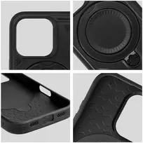 OEM dėklas, skirtas iPhone 16 PLUS, Frost Armor, juodas