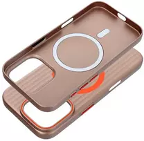 Dėklas Oem Case for iPhone 15 PRO MAX Simply compatible with MagSafe titanium desert