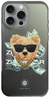 4Tel Inne ZUCK BEAR dėklas HAROLD MAG, suderinamas su „MagSafe“, skirtas IPHONE 16 Pro Max, juodas