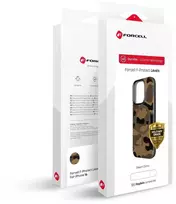 Dėklas Case for iPhone 16 PRO MAX Forcell F-Protect Levels Dual Layer 4D technology compatible with Magsafe Military Drop-Test desert camo