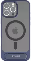 Torras Pstand serijos dėklas, skirtas iPhone 16 Pro (mėlynas)