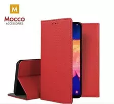 Mocco Smart Magnet Book atverčiamas dėklas skirtas Samsung Galaxy A22 4G / M22 4G, raudonas