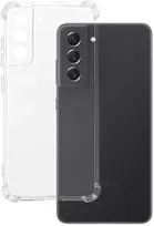 Topt Clin Anti Shock 1,5mm skirtas Samsung Galaxy S21 FE dėklas telefonui skaidrus