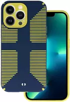 Tel Protect Grip dėklas skirtas Apple iPhone 13 Pro Max mėlynos spalvos