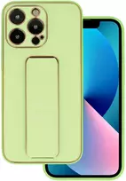 Tel Protect Leather Luxury Stand dėklas skirtas Apple iPhone 11 Pro mėtų spalvos