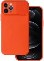 Topt Camshield Soft dėklas skirtas Apple iPhone 11 Pro oranžinės spalvos