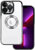 Topt Beauty skaidrus dėklas skirtas Apple iPhone 13 Pro Max juodos spalvos