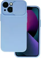 Topt Camshield Soft dėklas skirtas Apple iPhone 14 Pro Max Light violetinės spalvos