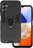 Topt Ring Armor dėklas skirtas Samsung Galaxy A14 4G/5G juodos spalvos
