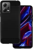 Dėklas Topt Galinis dangtelis CARBON skirtas Xiaomi Redmi Note 12 5G/Poco X5 juodos spalvos
