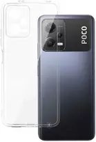 Dėklas Topt Galinis dangtelis 2 mm idealiai tinkantis Xiaomi Redmi Note 12 5G/Poco X5 skaidrus