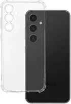 Topt Clin Anti Shock 1,5mm skirtas Samsung Galaxy S23 FE dėklas telefonui skaidrus
