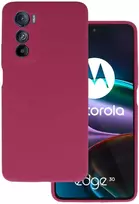 Topt Silikoninis Lite dėklas skirtas Motorola Edge 30 burgundy
