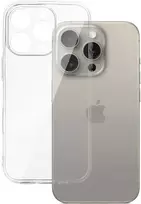 Dėklas Topt Galinis dangtelis 2 mm idealiai tinkantis Apple iPhone 16 Pro Max skaidrus