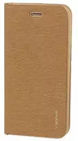 Vennus Book dėklas su rėmeliu skirtas Samsung Galaxy S24 aukso spalvos