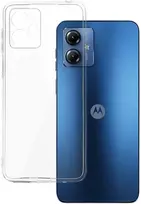 Dėklas Topt Galinis dangtelis 2 mm idealiai tinkantis Motorola Moto G14 skaidrus