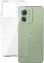 Dėklas Topt Galinis dangtelis 2 mm idealiai tinkantis Motorola Edge 40 skaidrus