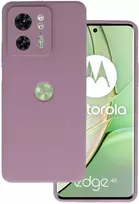 Topt Silikoninis Lite dėklas skirtas Motorola Edge 40 5G heather
