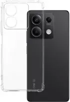Topt Clin Anti Shock 1,5mm skirtas Xiaomi Redmi Note 13 5G dėklas telefonui skaidrus