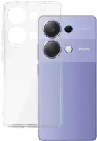 Dėklas Topt Galinis dangtelis 2 mm idealiai tinkantis Xiaomi Redmi Note 13 Pro 4G skaidrus