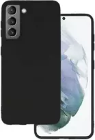 Topt Riposo Dėklas „Matinis'' įvairiems telefonų modeliams, juodas SAMSUNG GALAXY S21 FE