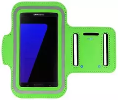 Topt Armband SLIM Type 1 dėklas skirtas Apple iPhone 13/13Pro/14/14 Pro/15/15Pro/16/16 Pro/Samsung S21/S22/S23/S24 (5,5 Inches) Žalias