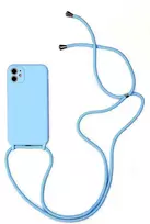 Topt STRAP silikoninis dėklas skirtas Apple iPhone 11 Pro Light mėlynas